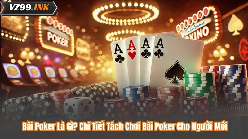 Bài Poker Là Gì? Chi Tiết Tách Chơi Bài Poker Cho Người Mới 4 Bài Poker Là Gì? Chi Tiết Tách Chơi Bài Poker Cho Người Mới