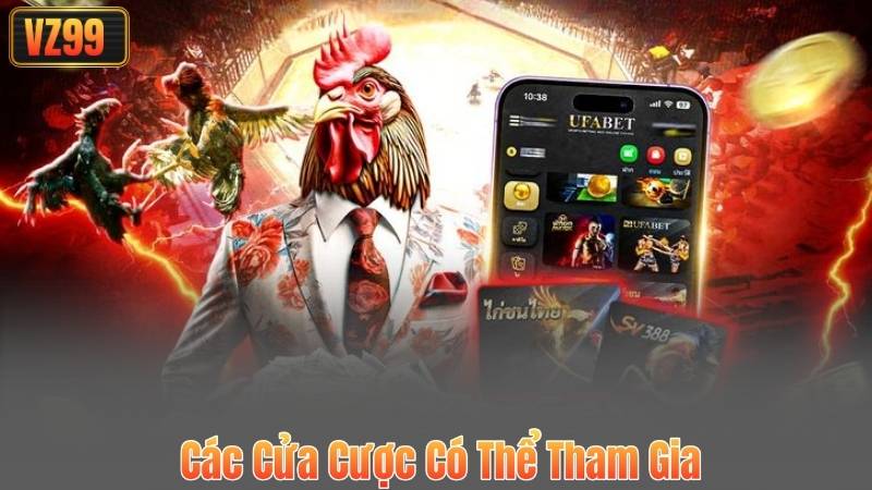 Trực Tiếp Đá Gà Đòn C1 – Giải Đấu Chiến Kê Đỉnh Cao Tại VZ99 8 Các Cửa Cược Có Thể Tham Gia